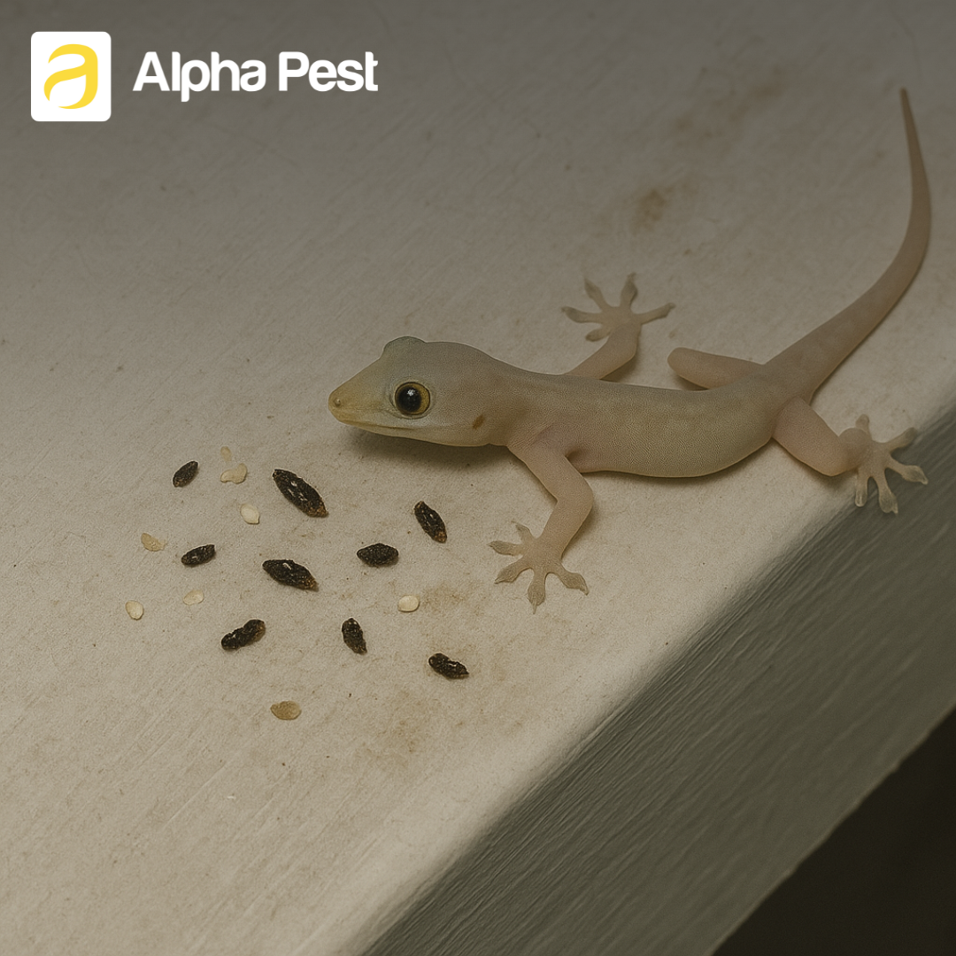 House lizards and its excrements