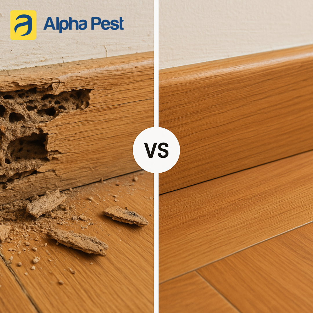Wood destroyed by termite